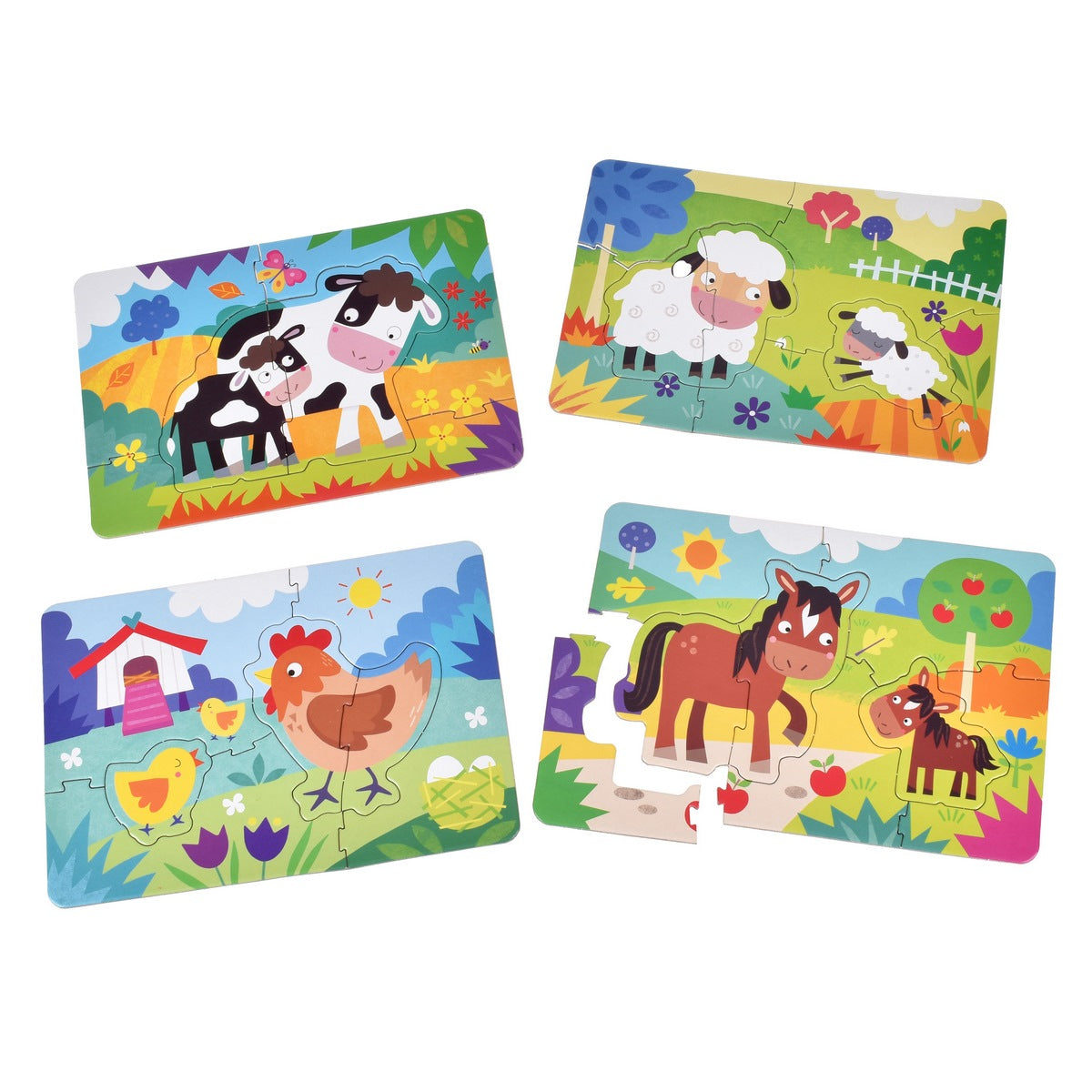Set Mis Primeros 4 Puzzles Educa
